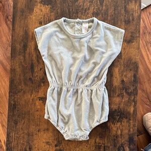 Sage terry cloth Kids One Piece